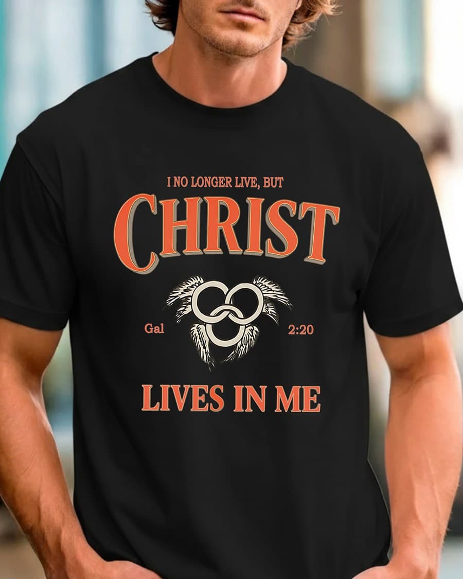 Christ Lives in Me en Black